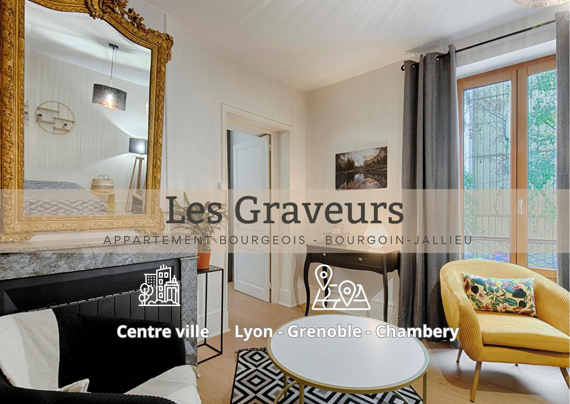 Les Graveurs - Bourgoin-Jallieu - City Center Esterno foto